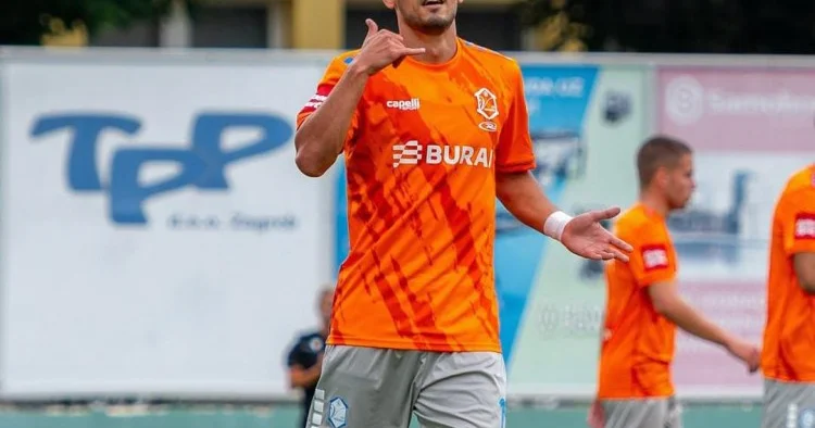 Azərbaycanlı futbolçu Xorvatiyada ilk qolunu vurdu