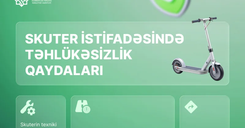 Bakıda velosiped və skuter kirayəsinə olan aylıq sifariş sayı yarım milyona yaxınlaşır
