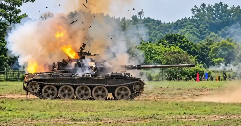 Tank partladı, hərbçilər həyatını itirdi