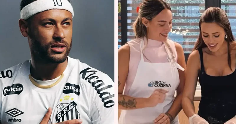 Neymarın həyat yoldaşı futbolçunun keçmiş sevgilisini verilişinə dəvət edib FOTO