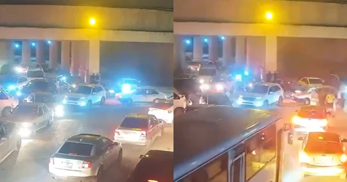Bu yolda hərəkət məhdudlaşdırıldı: Sıxlıq yarandı VİDEO