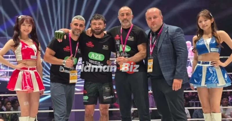 Azərbaycanlı MMA döyüşçüsü “Rizin” turnirinin qalibi oldu