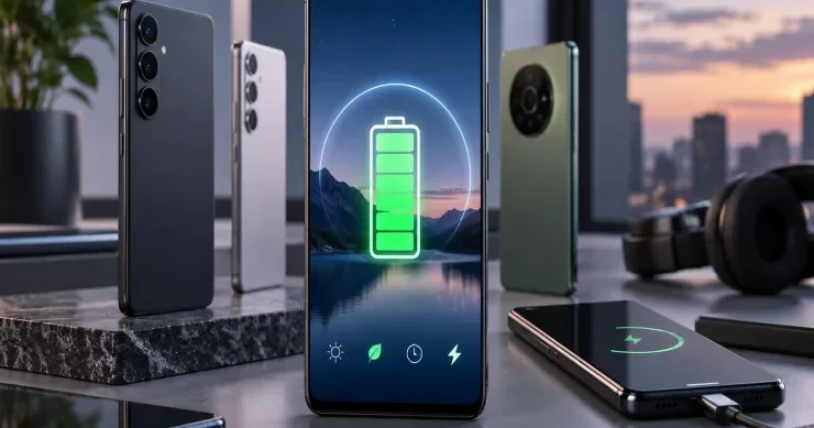 2026 cı ilin ən güclü batareyaya malik smartfonları