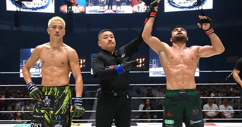 Azərbaycanlı MMA döyüşçüsü Vüqar Kərəmov Rizin təşkilatında qələbə qazanıb