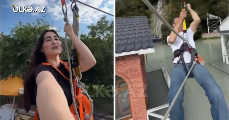 Şəkidəki “zipline”də əvvəllər də ciddi texniki problemlər olub VİDEO