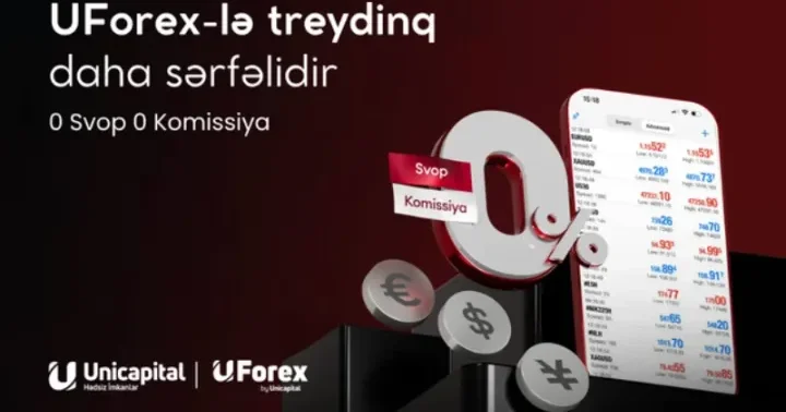 Komissiyasız və svopsuz treydinq: UForex lə güzəştli şərtlərlə ticarət edin ®