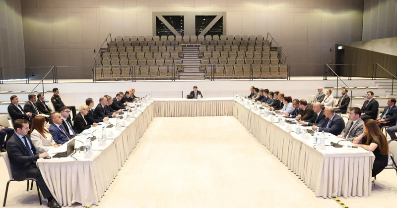 KOBİA yanında daimi fəaliyyət göstərən Koordinasiya Qrupunun növbəti iclası keçirilib (Foto)