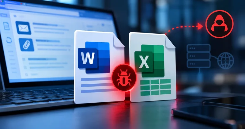 Каждый четвертый вирус попадает на рабочие компьютеры через Word и Excel