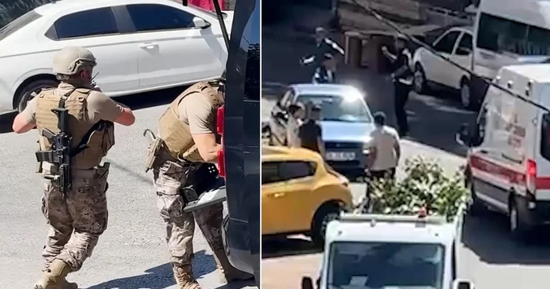İstanbulda silahlı insident: 2 ölü, 1 yaralı var FOTO