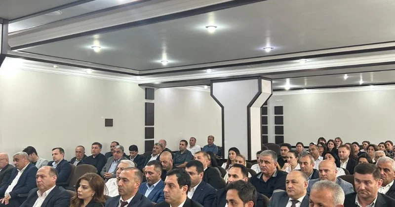 YAP Nərimanov rayon təşkilatının Ərazi Partiya Təşkilatında partiya üzvləri ilə görüş keçirilib