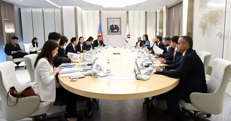 Большая делегация Китая на переговорах в SOCAR