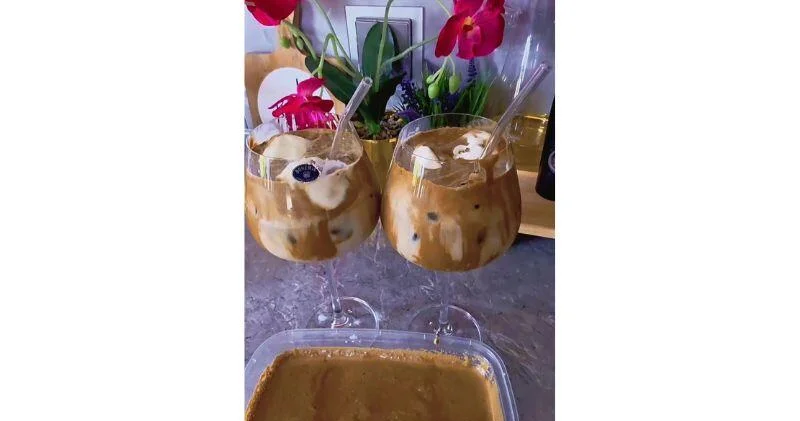 Ice cream latte от momsangel_blog ВИДЕО