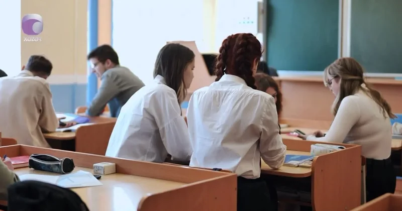 Şagird yerdəyişməsi ilə bağlı NARAZILIQ VİDEO