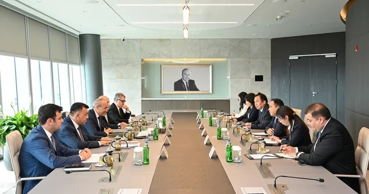 Микаил Джаббаров провел переговоры с руководством China National Chemical Engineering