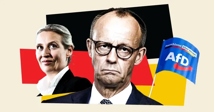Канцлер Германии и лидер АдГ сошлись в жестком споре о России, миграции и энергетике Германии