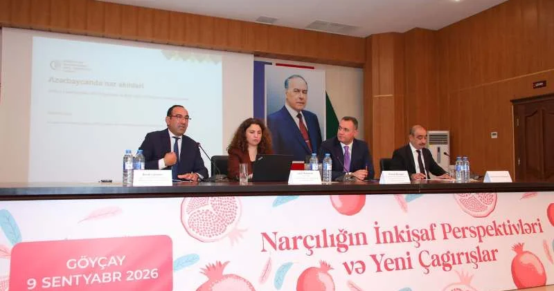 Göyçayda “Narçılığın inkişaf perspektivləri və yeni çağırışlar” mövzusunda tədbir keçirilib