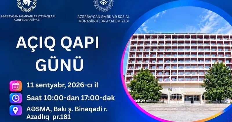 AƏSMA da Açıq Qapı Günü keçiriləcək