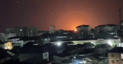Ukraynadan Mahaçqala limanına dron hücumu VİDEO