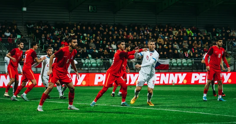 Опять 0:5. Сборная Азербайджана U 21 крупно проиграла Чехии