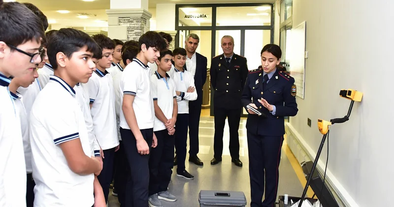 Polis Akademiyasında növbəti “Açıq qapı” tədbiri keçirildi Fotolar