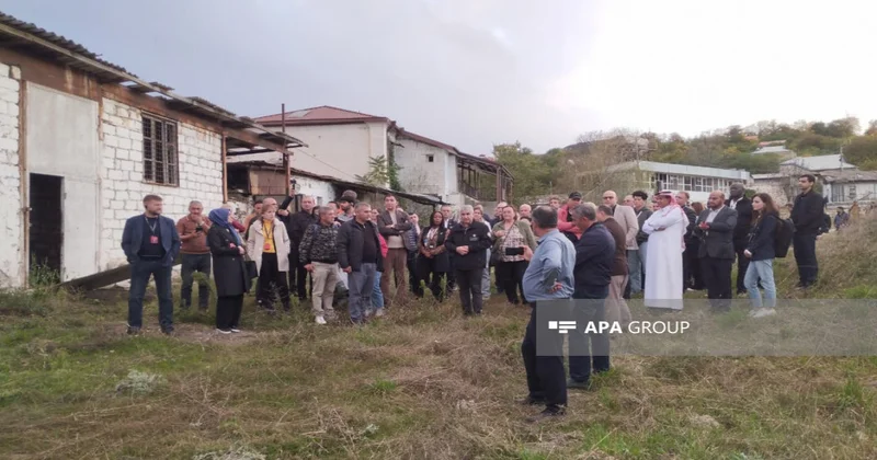 İtkinlərlə bağlı beynəlxalq konfrans iştirakçıları Şuşa həbsxanası ilə tanış olub VİDEO FOTO YENİLƏNİB 1