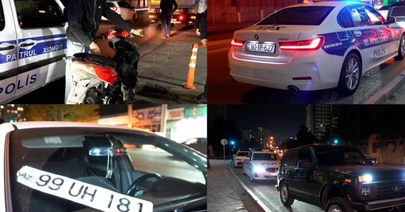 Xırdalanda gecə səs küyü yaradan motosikletçilər saxlanıldı