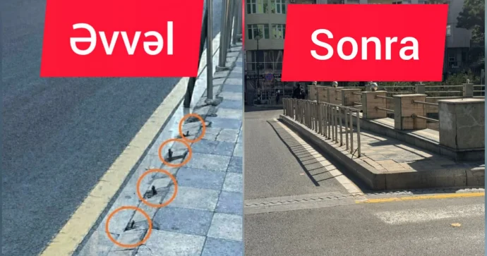 Nərimanovda qırılan məhəccər qurumları TƏŞVİŞƏ SALDI FOTO YENİLƏNİB