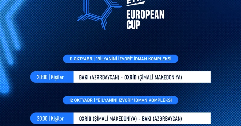 Azərbaycanın həndbol klubu hər iki avrokubok oyununu səfərdə keçirəcək