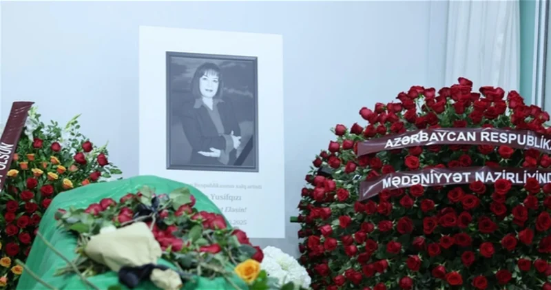 Проходит церемония прощания с народной артисткой Аминой Юсифгызы ОБНОВЛЕНО