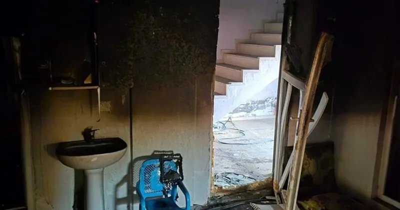 Üçmərtəbəli evdə yanğın olub, bir uşaq ölüb, 12 nəfər yaralanıb