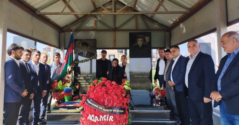 Füzulidə şəhidlərin xatirəsi anılıb, məzaları ziyarət olunub