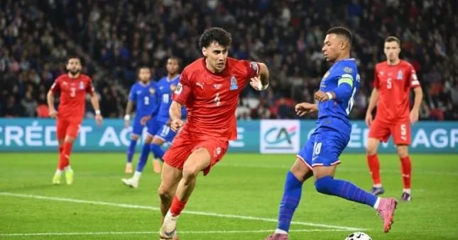 Azərbaycan Fransaya uduzur Yenilənir
