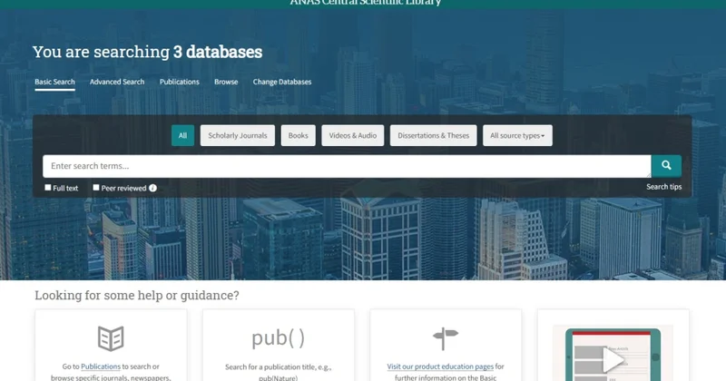 MEK oxucularına “ProQuest Central” bazasından istifadə imkanı təqdim edir