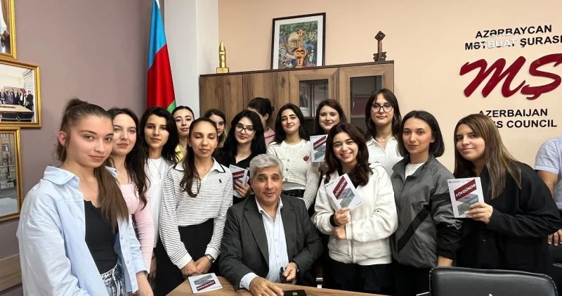 Jurnalistikanın tarixinə həsr olunan Fövqündə kitabı BDU da təqdim olunub