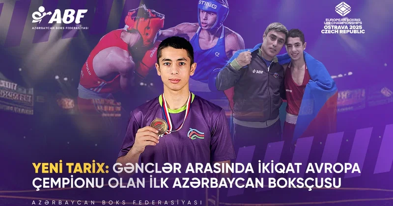 Boksçumuzdan tarixi göstərici, Avropa çempionatlarında ilk və 16 ildən sonra 5 medal