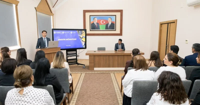 Naxçıvanda işəgötürənlər ƏMAS ın imkanları və əməyin mühafizəsi ilə bağlı maarifləndiriliblər