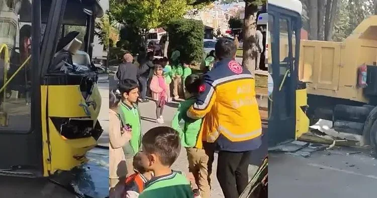 Türkiyədə avtobus yük maşınına çırpılın 22 şagird xəsarət alıb