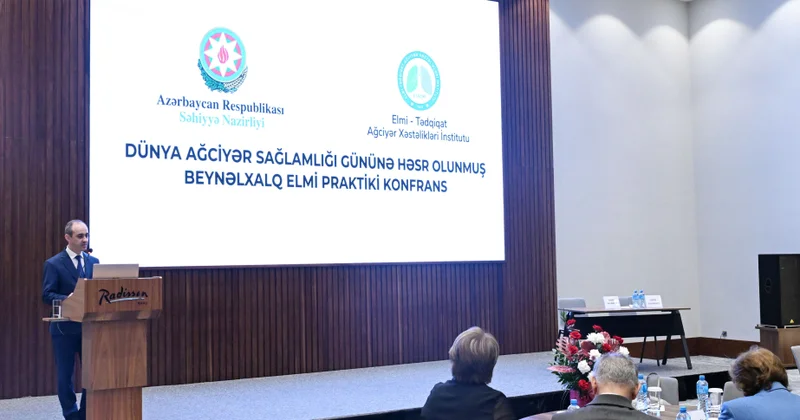 Bakıda ağciyər sağlamlığının qorunması istiqamətində müzakirələr aparılıb