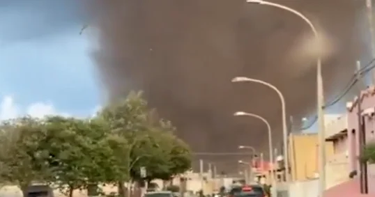 Siciliyada nadir ikili TORNADO: 11 nəfər xəsarət aldı VİDEO