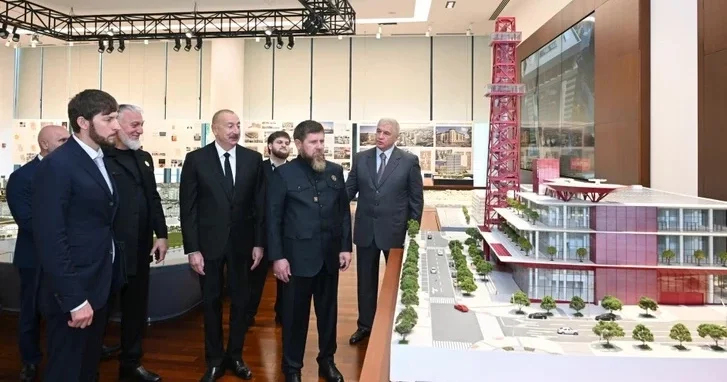 Опубликованы кадры встречи Ильхама Алиева и Рамзана Кадырова в Баку