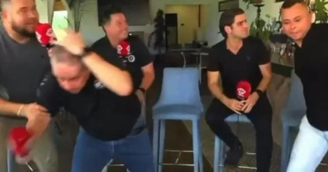Zəlzələ idman verilişinin canlı yayımını yarımçıq qoydu