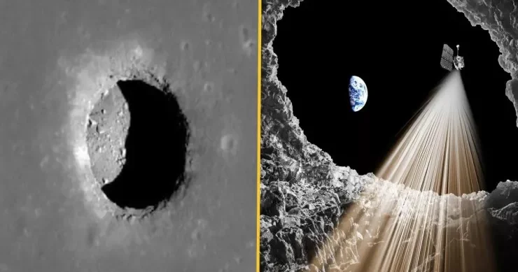 NASA Ayda gizli mağaralar axtarır