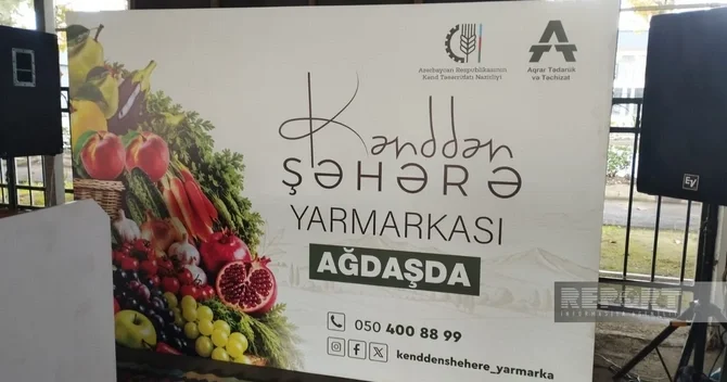 Ağdaşda Kənddən Şəhərə yarmarkası təşkil olunur