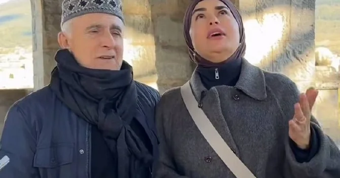 Xalq artistindən qızı ilə İspaniyada CANLI İFA