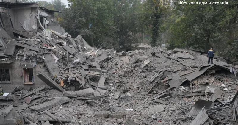 Rusiya Zaporojye şəhərinə hücum etdi: 8 ölü, 16 yaralı var FOTO/VİDEO
