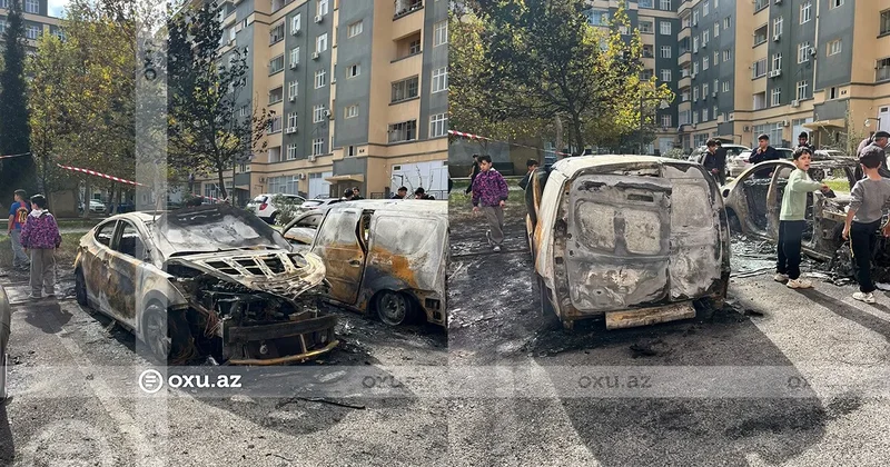 Masazırda 4 avtomobil külə döndü: Hadisə şahidləri nələri danışdılar? VİDEO