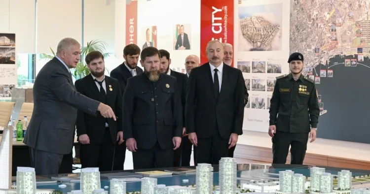 Prezidentlər “Bakı Ağ Şəhər”də FOTOLAR