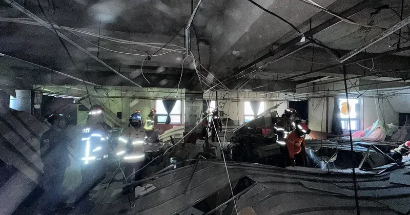 В ТЦ Южной Кореи обрушился потолок: 38 пострадавших
