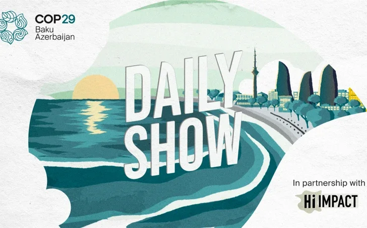 COP29 запускает телепрограмму Daily Show Новости Азербайджана