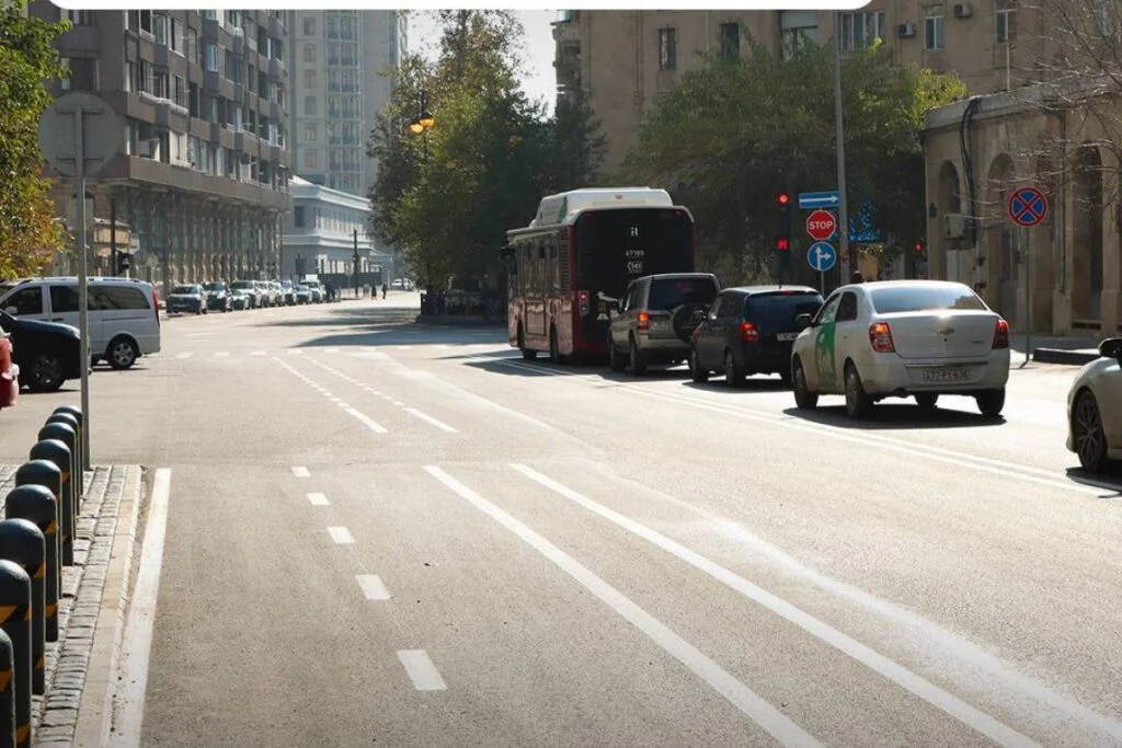 Bakıda daha bir küçədə mikromobillik imkanları genişləndirilir FOTO